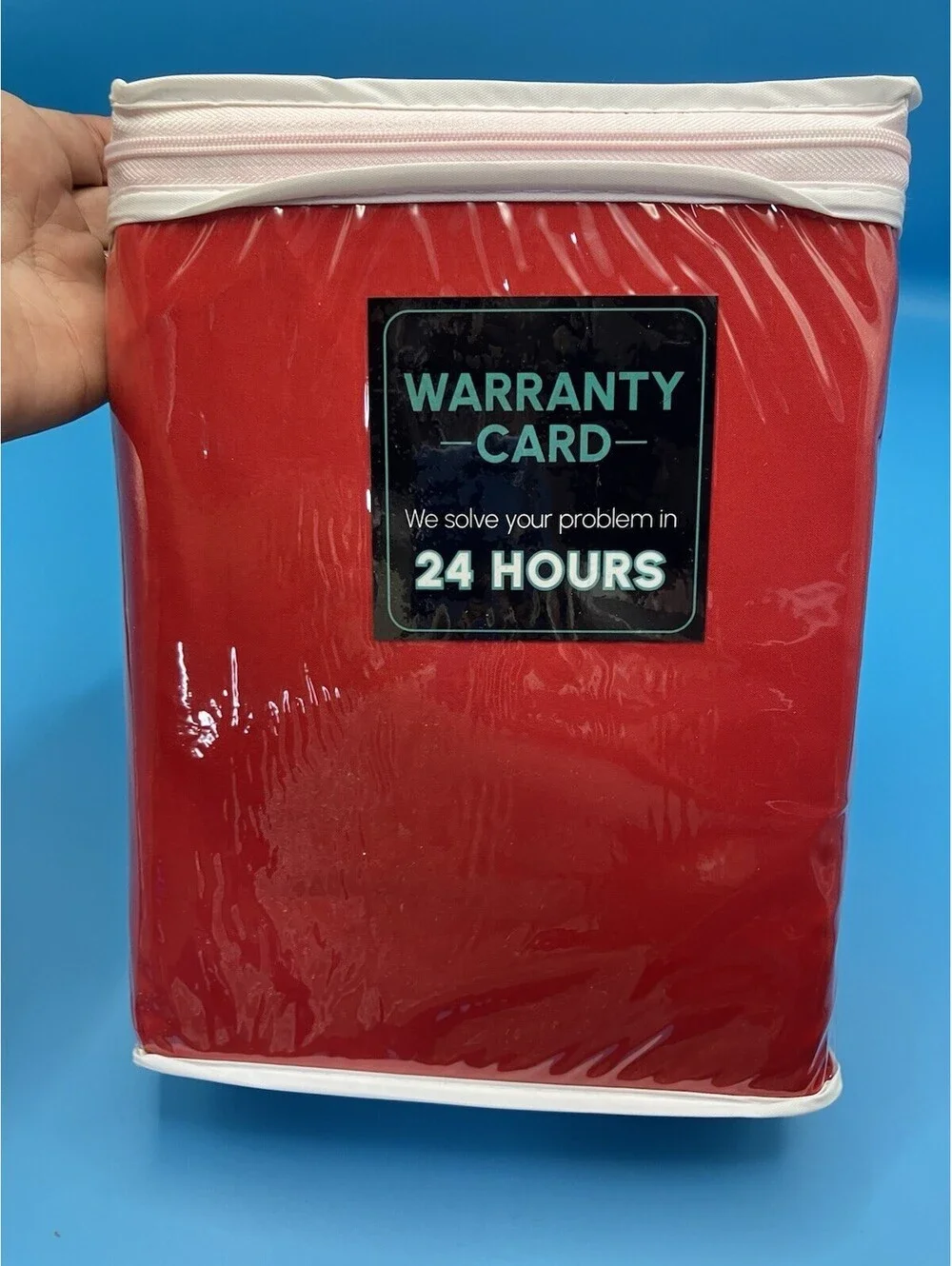 Elegant Comfort Wrinkle-Free 1500 Thread Count Egyptian California king Red